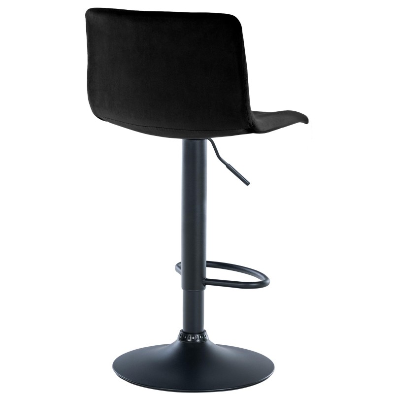 Taburete de bar Hoover Velvet B negro