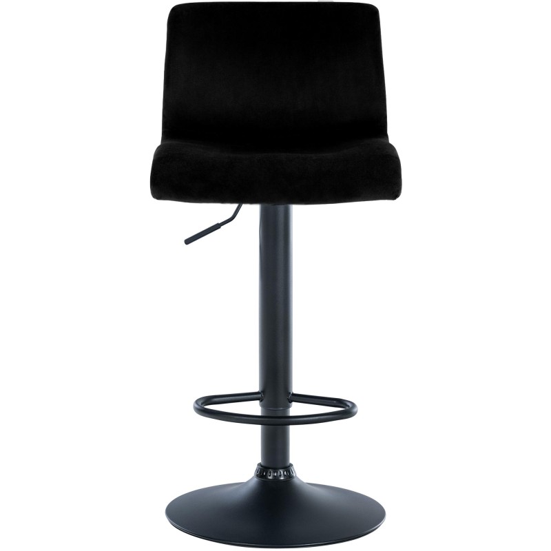 Taburete de bar Hoover Velvet B negro
