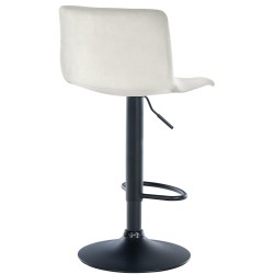 Taburete de bar Hoover Cream Velvet B