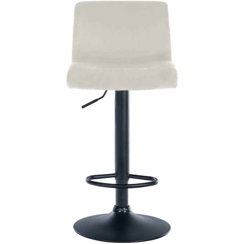 Taburete de bar Hoover Cream Velvet B