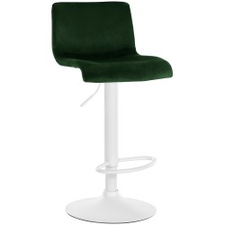 Taburete de bar Hoover Velvet W Green
