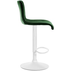 Taburete de bar Hoover Velvet W Green