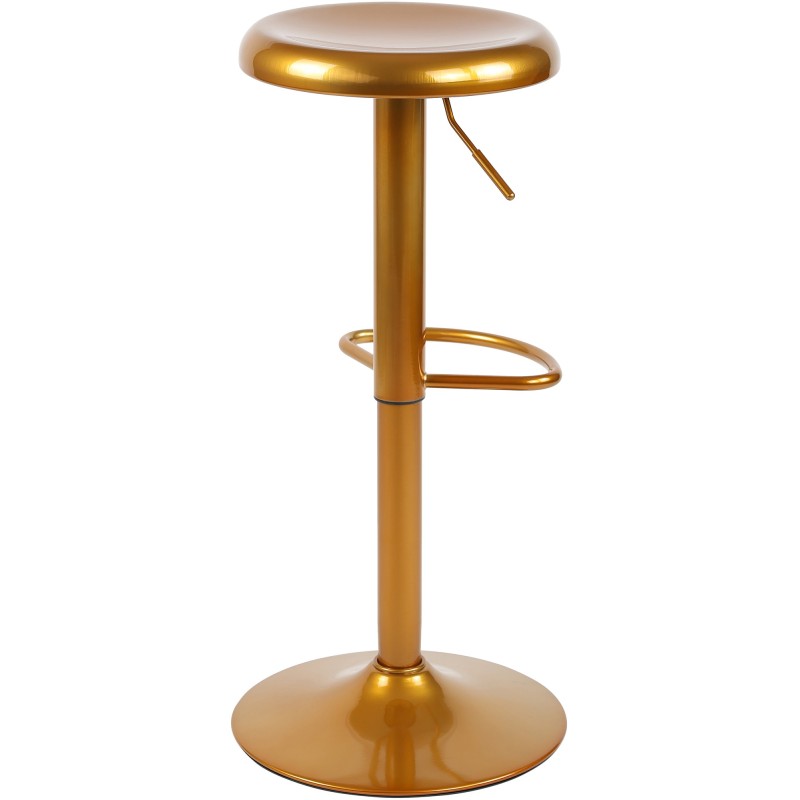 Juego de 2 taburetes de bar Williston Gold