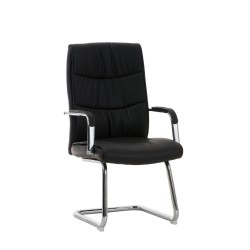 Silla de comedor negra Caro