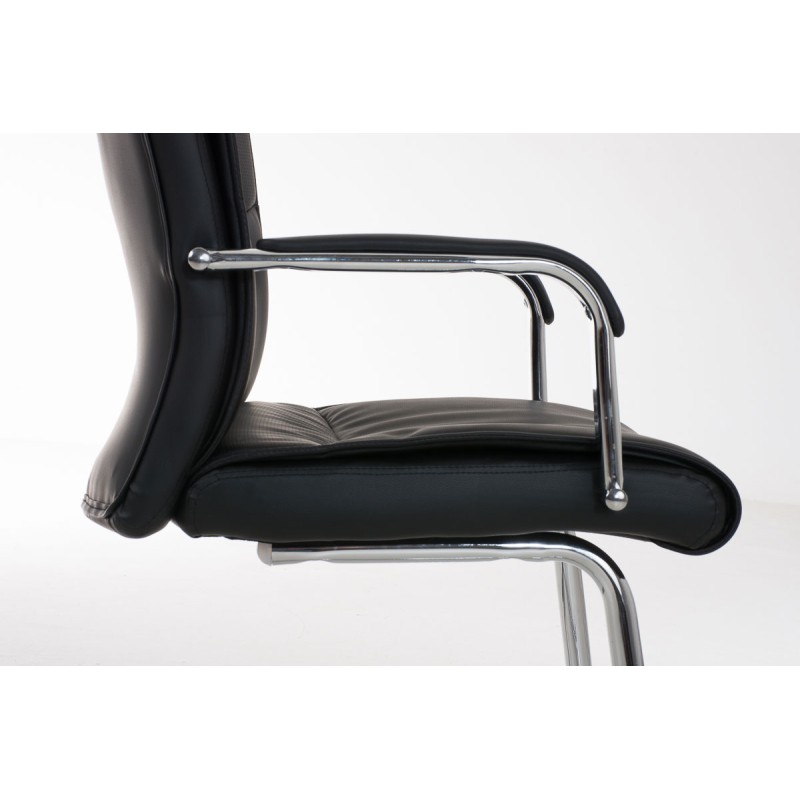 Silla de comedor negra Caro