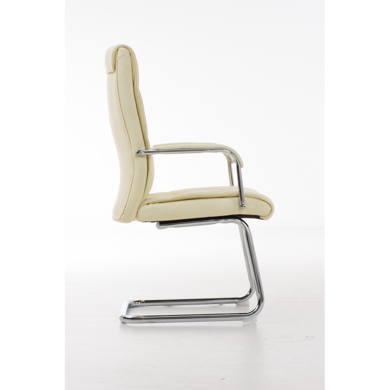 Silla de comedor color crema Caro
