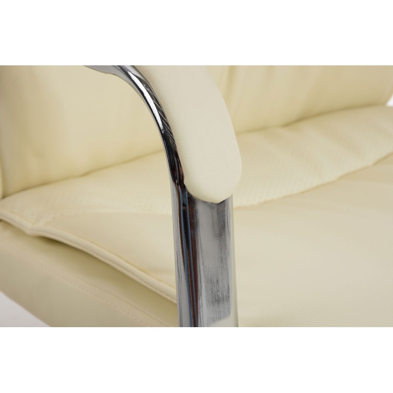 Silla de comedor color crema Caro