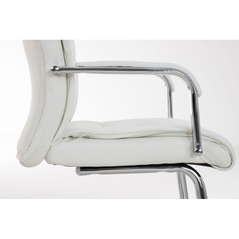 Silla de comedor blanca Caro