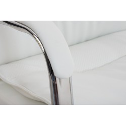Silla de comedor blanca Caro