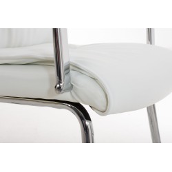 Silla de comedor blanca Caro