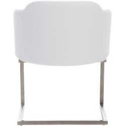 Silla de comedor blanca Magnus