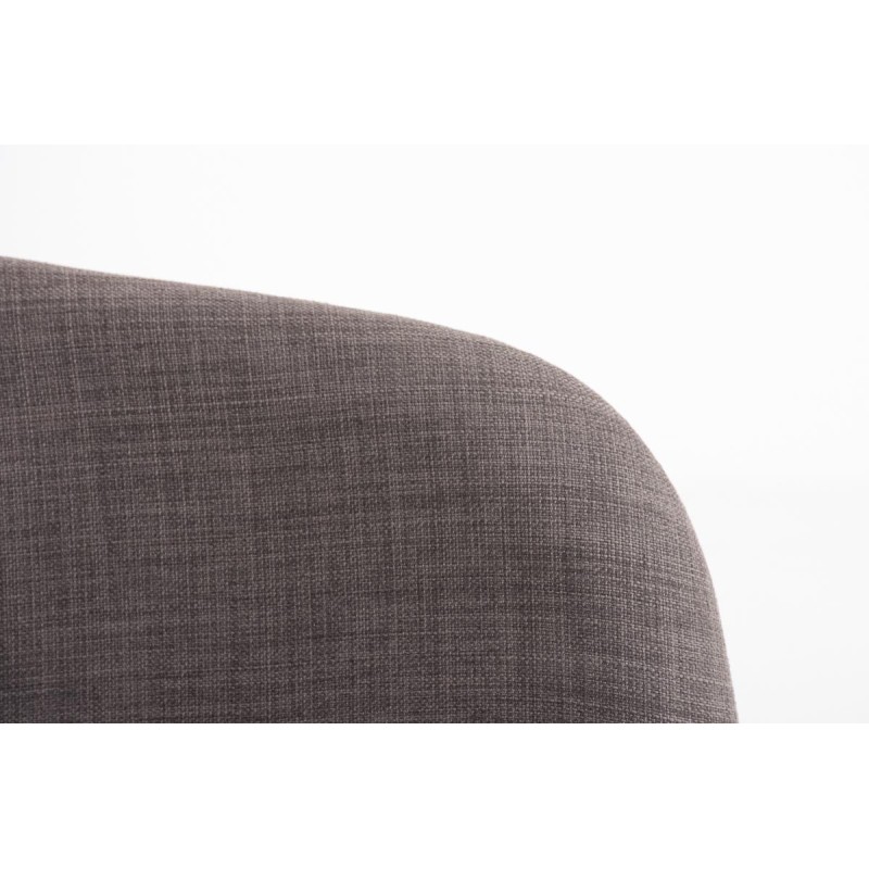 Silla de comedor Magnus en tela gris