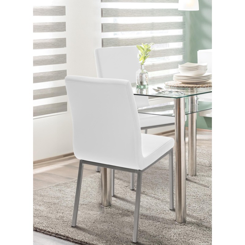 Silla de comedor blanca Colmar Silla de comedor blanca Colmar