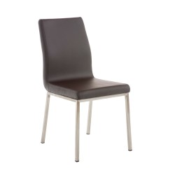 Silla de comedor Colmar marrón