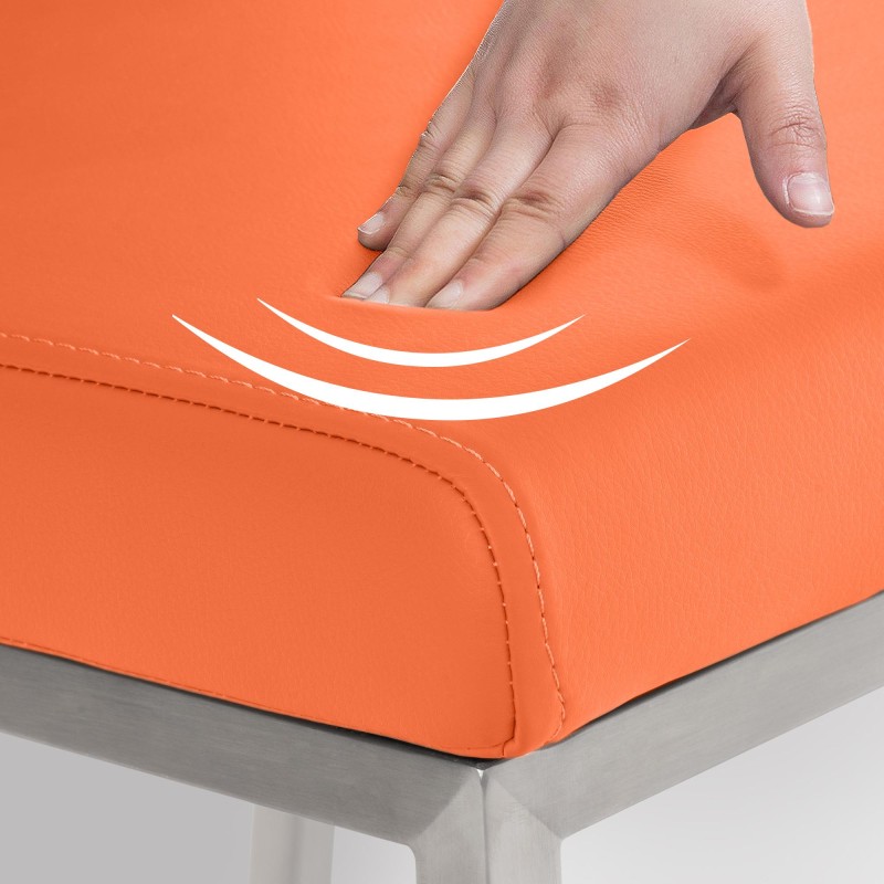 Silla de comedor Colmar naranja