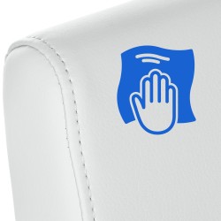 Silla de comedor blanca Belfort Silla de comedor blanca Belfort
