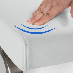 Silla de comedor blanca Belfort Silla de comedor blanca Belfort