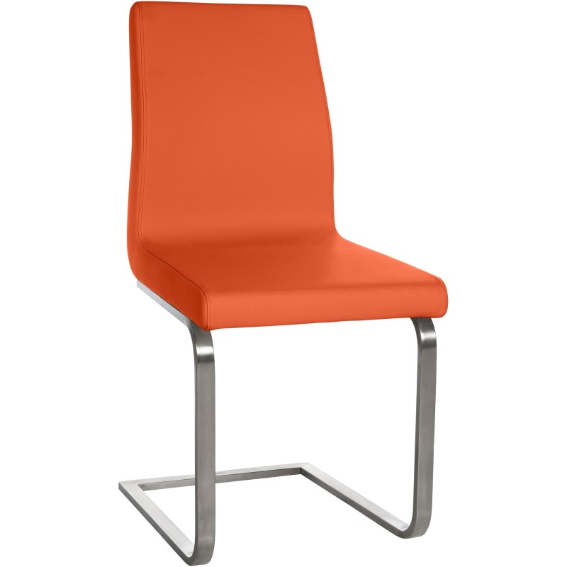 Silla de comedor Belfort naranja