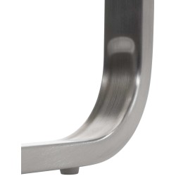 Silla de comedor Belfort de tela morada Silla de comedor Belfort de tela morada