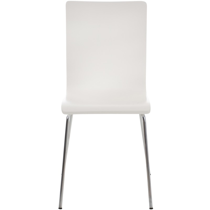Silla de comedor blanca Pepe