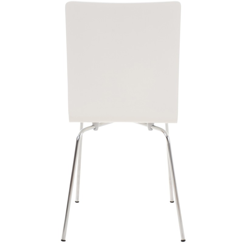 Silla de comedor blanca Pepe