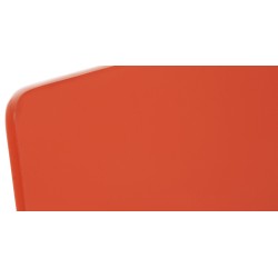 Silla de comedor naranja Pepe Silla de comedor naranja Pepe