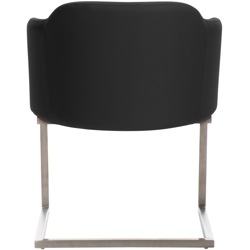 Silla de comedor negra Magnus Silla de comedor negra Magnus