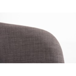 Silla de comedor Magnus en tela gris Silla de comedor Magnus en tela gris
