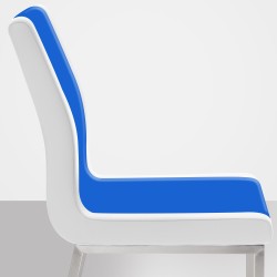 Silla de comedor blanca Colmar Silla de comedor blanca Colmar