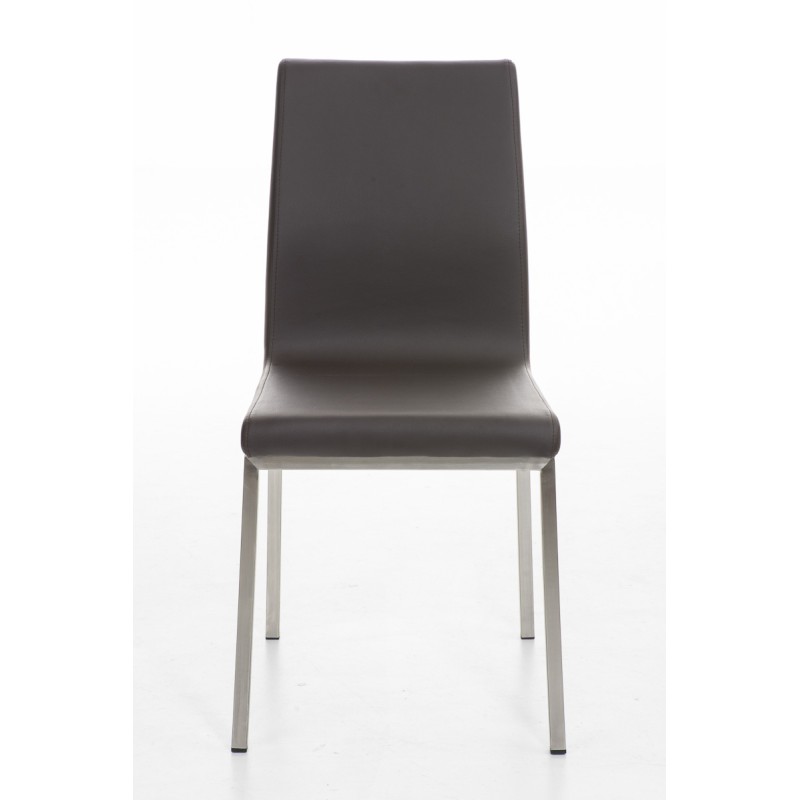 Silla de comedor Colmar marrón