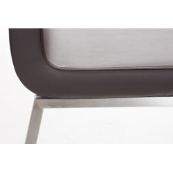 Silla de comedor Colmar marrón