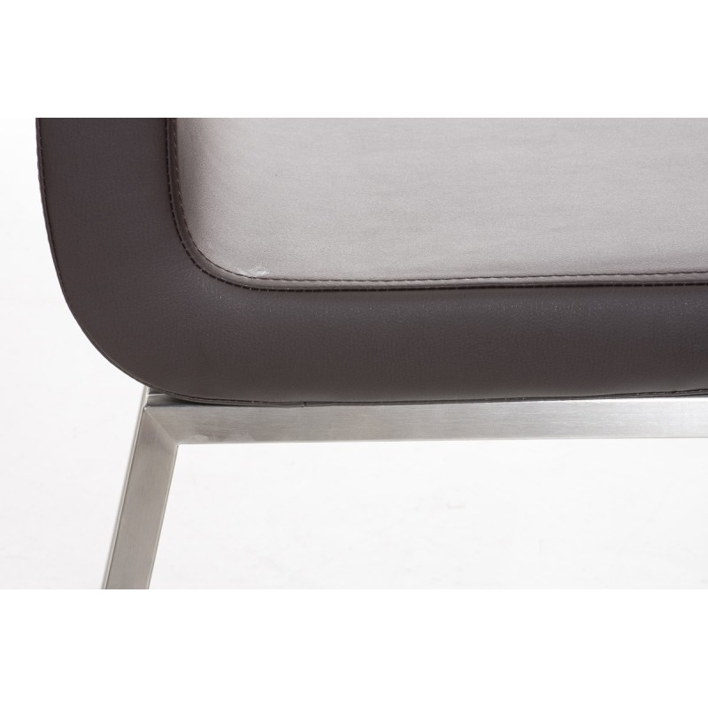 Silla de comedor Colmar marrón