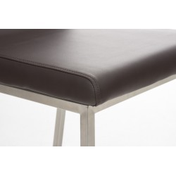 Silla de comedor Colmar marrón