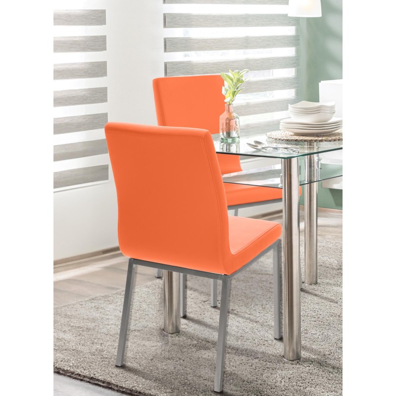 Silla de comedor Colmar naranja Silla de comedor Colmar naranja
