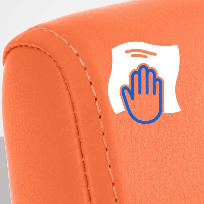 Silla de comedor Colmar naranja