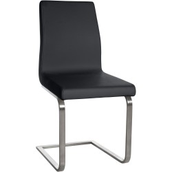 Silla de comedor negra Belfort