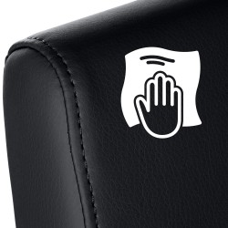 Silla de comedor negra Belfort Silla de comedor negra Belfort