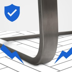 Silla de comedor Belfort color crema