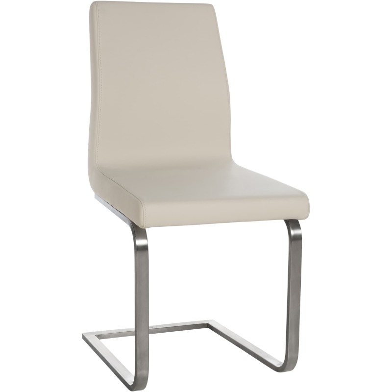 Silla de comedor Belfort color crema