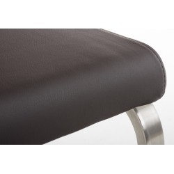 Silla de comedor marrón Belfort Silla de comedor marrón Belfort