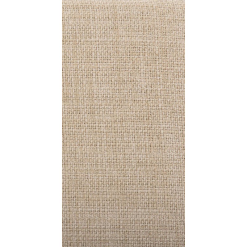Silla de comedor Belfort de tela color crema