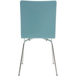 Silla de comedor Pepe azul claro Silla de comedor Pepe azul claro