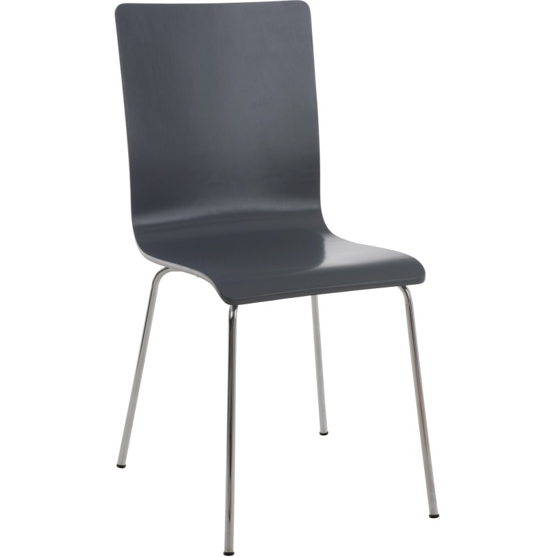 Silla de comedor gris Pepe Silla de comedor gris Pepe