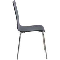 Silla de comedor gris Pepe Silla de comedor gris Pepe