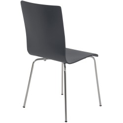 Silla de comedor gris Pepe Silla de comedor gris Pepe