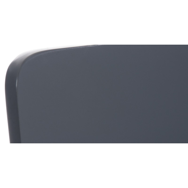 Silla de comedor gris Pepe