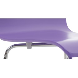 Silla de comedor morada Pepe Silla de comedor morada Pepe