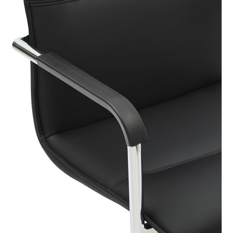 Silla de comedor negra Seattle