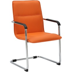 Silla de comedor naranja Seattle Silla de comedor naranja Seattle