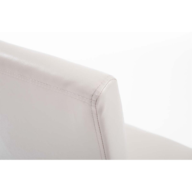Silla de comedor Ina Natura color crema